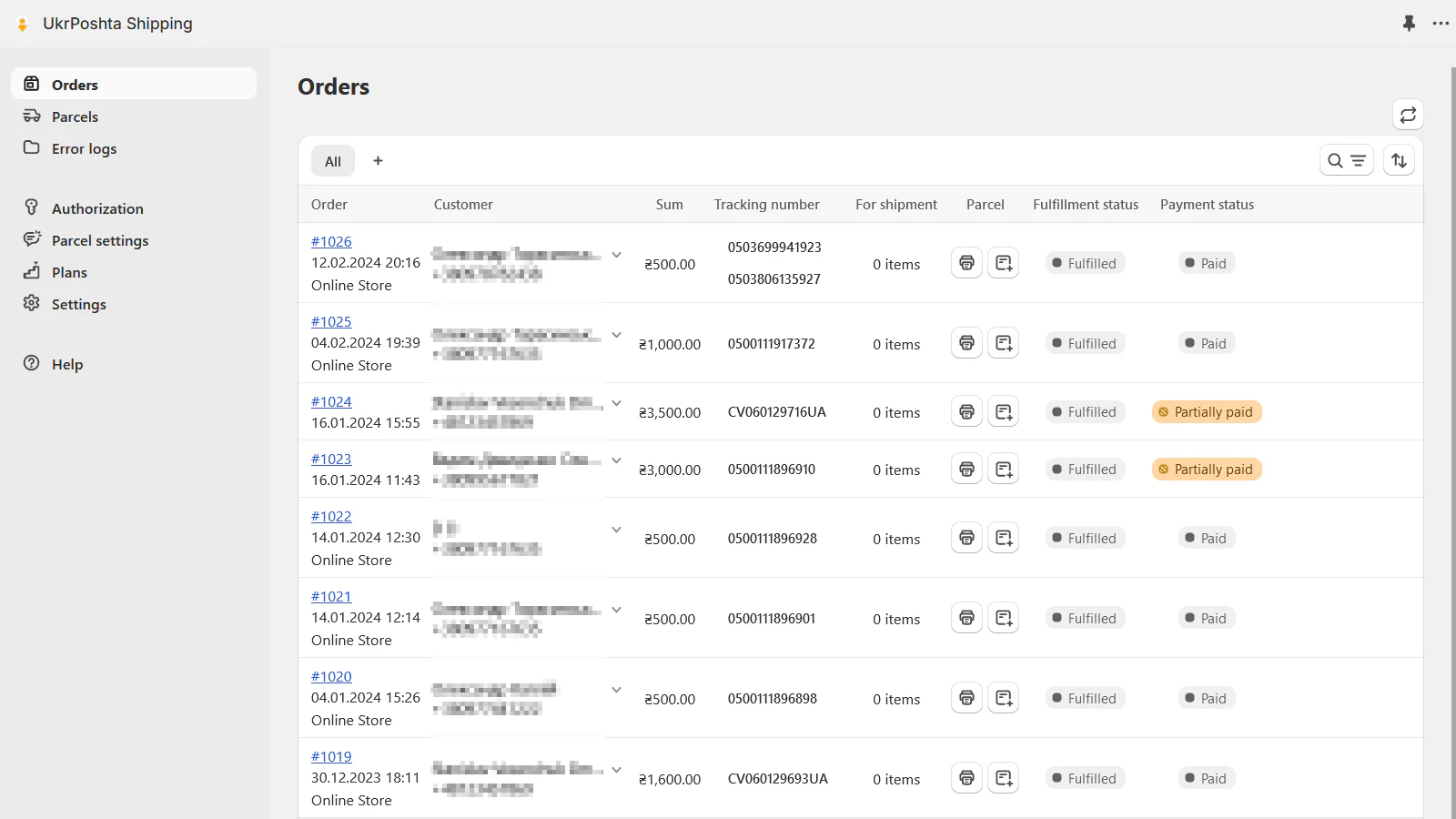 Ukrposhta Fulfillment