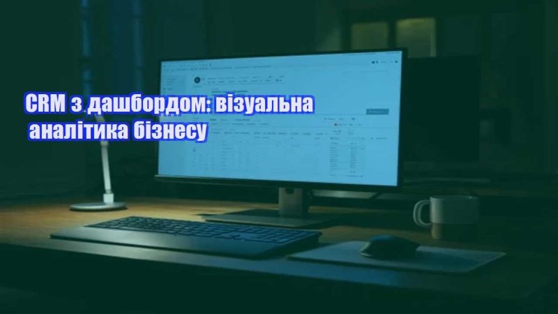 crm z dashbordom vizualna analityka biznesu