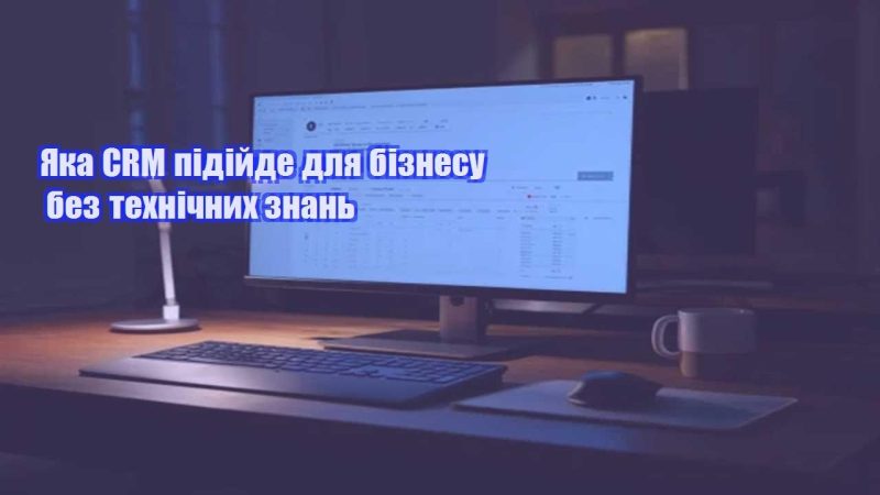 yaka crm pidijde dlya biznesu bez tehnichnyh znan