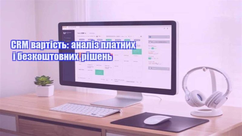 crm vartist analiz platnyh i bezkoshtovnyh rishen