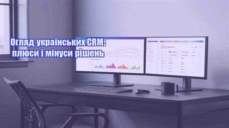 oglyad ukrayinskyh crm plyusy i minusy rishen