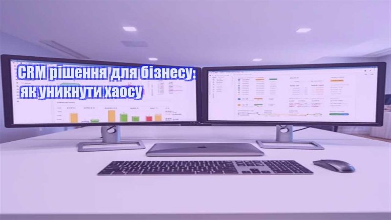 crm rishennya dlya biznesu yak unyknuty haosu