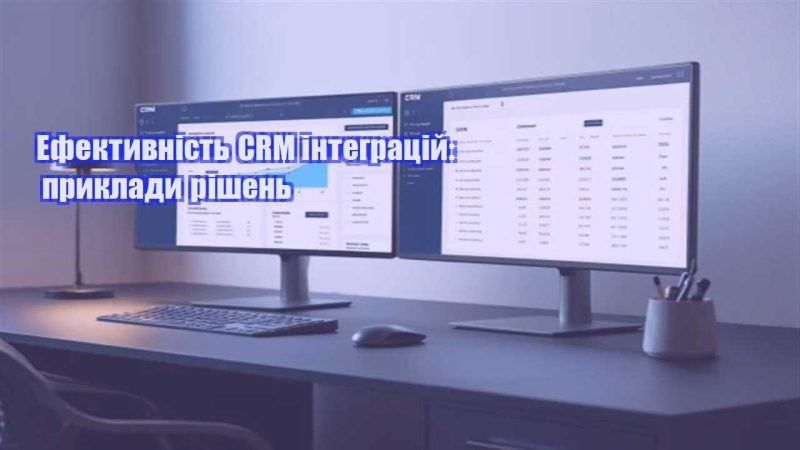 efektyvnist crm integraczij pryklady rishen