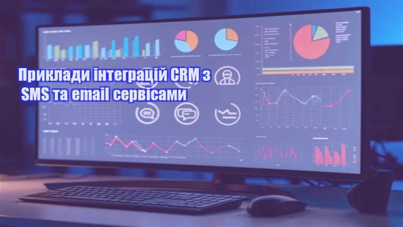 pryklady integraczij crm z sms ta email servisamy