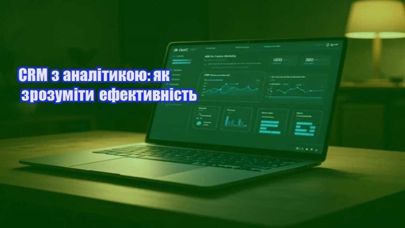 crm z analitykoyu yak zrozumity efektyvnist