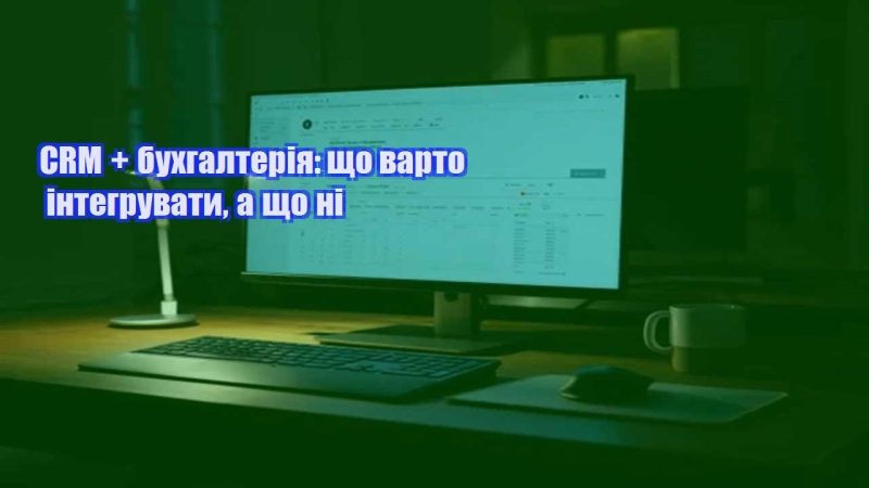 crm buhgalteriya shho varto integruvaty a shho ni