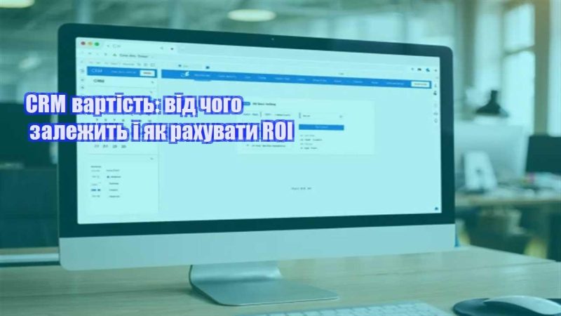 crm vartist vid chogo zalezhyt i yak rahuvaty roi