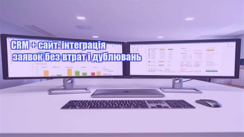 crm sajt integracziya zayavok bez vtrat i dublyuvan