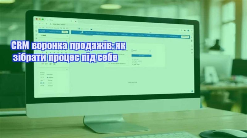 crm voronka prodazhiv yak zibraty proczes pid sebe