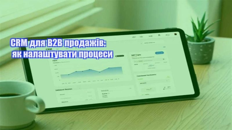 crm dlya b2b prodazhiv yak nalashtuvaty proczesy