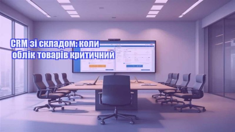 crm zi skladom koly oblik tovariv krytychnyj