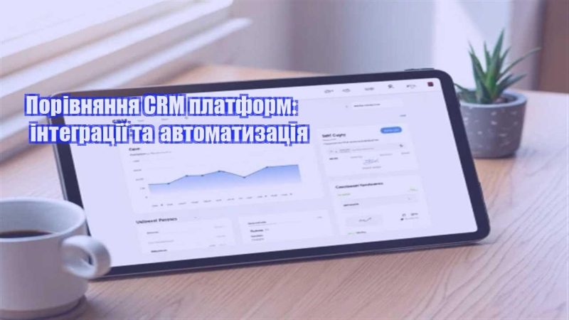 porivnyannya crm platform integracziyi ta avtomatyzacziya