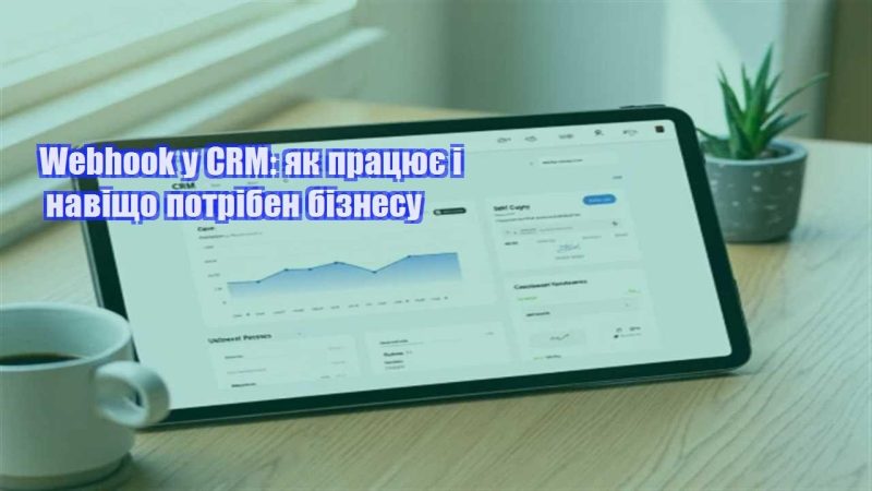 webhook u crm yak praczyuye i navishho potriben biznesu