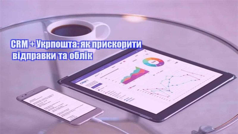 crm ukrposhta yak pryskoryty vidpravky ta oblik