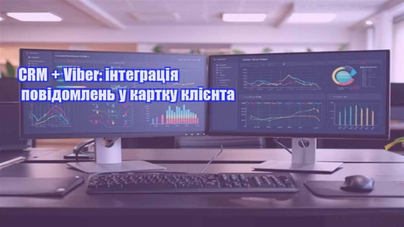 crm viber integracziya povidomlen u kartku kliyenta