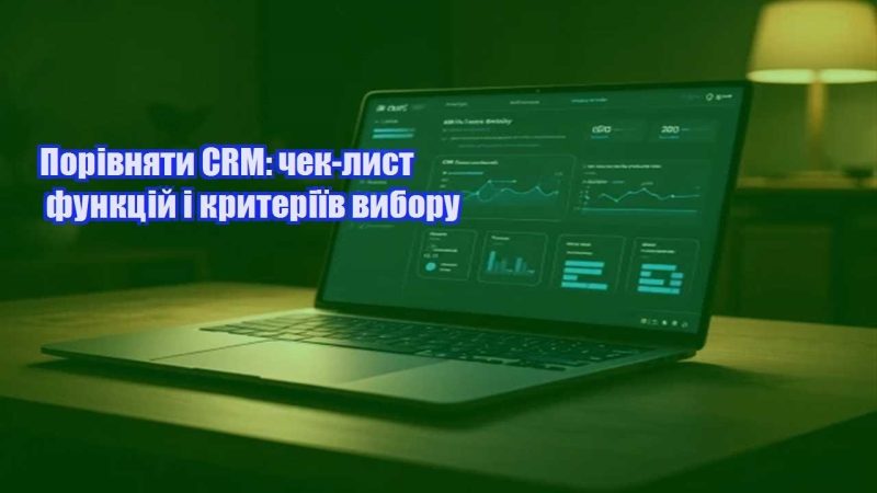 porivnyaty crm chek lyst funkczij i kryteriyiv vyboru