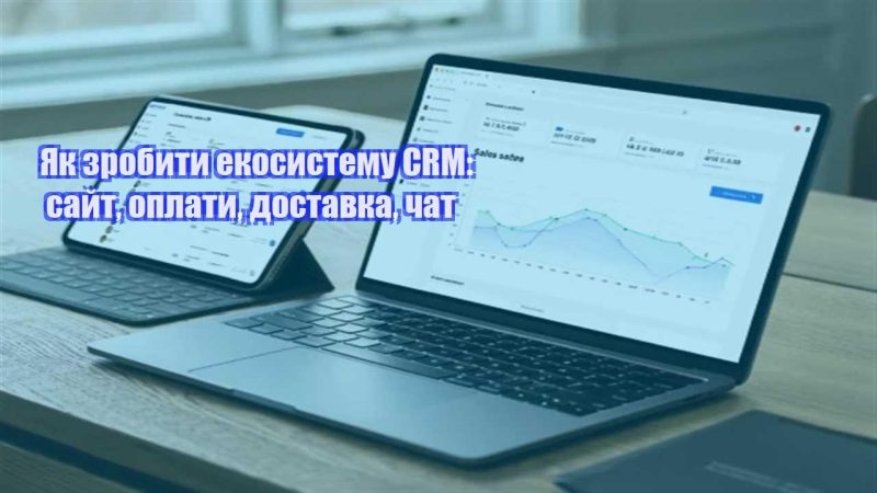 yak zrobyty ekosystemu crm sajt oplaty dostavka chat