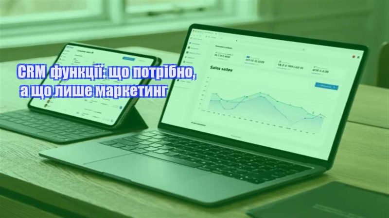 crm funkcziyi shho potribno a shho lyshe marketyng