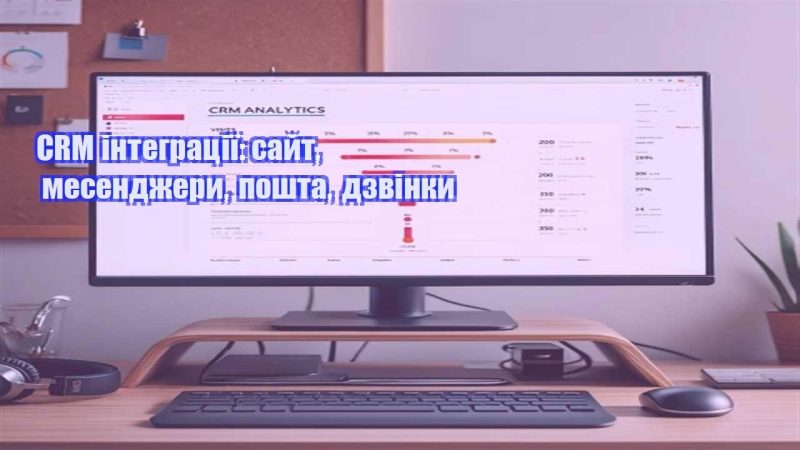 crm integracziyi sajt mesendzhery poshta dzvinky