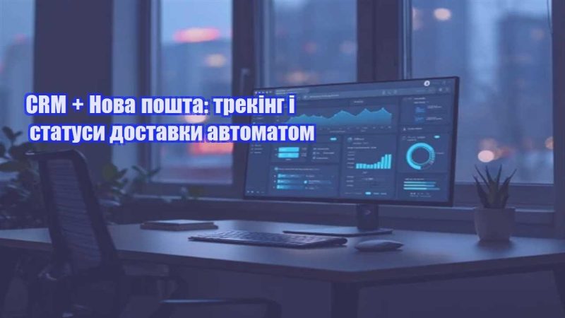 crm nova poshta treking i statusy dostavky avtomatom