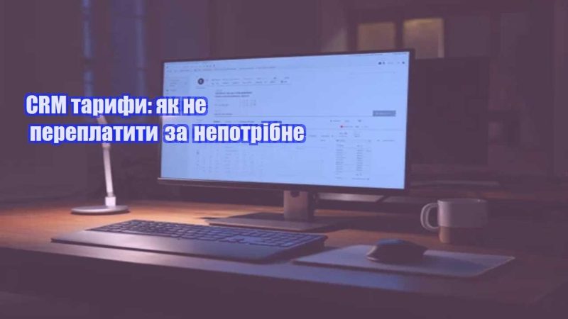 crm taryfy yak ne pereplatyty za nepotribne