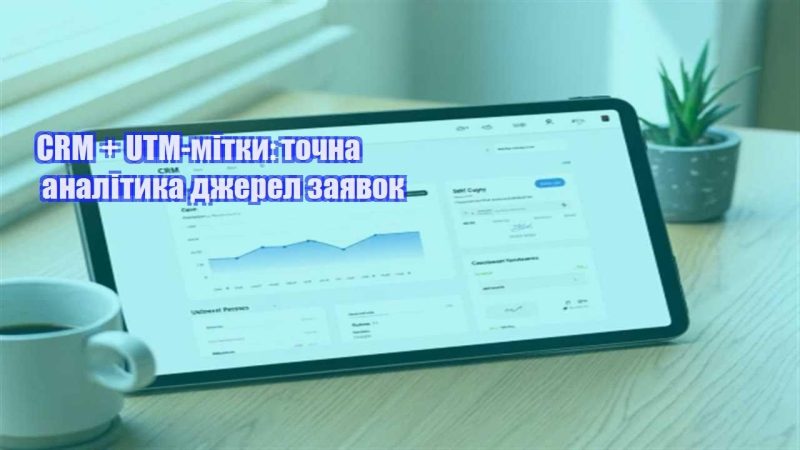 crm utm mitky tochna analityka dzherel zayavok
