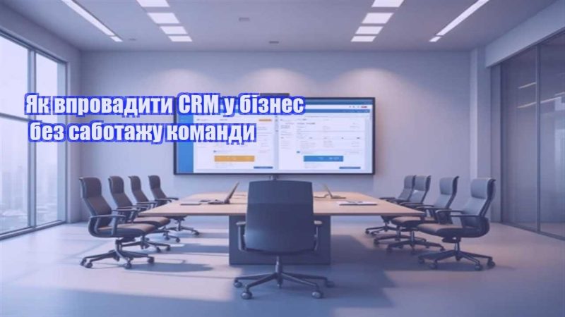 yak vprovadyty crm u biznes bez sabotazhu komandy