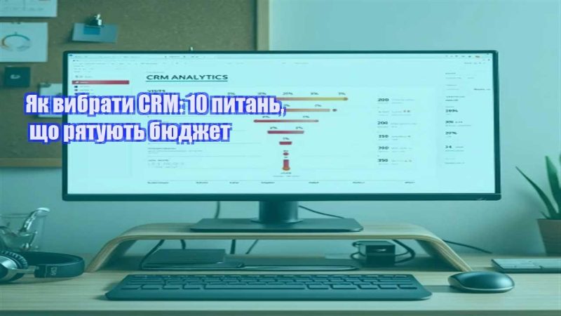 yak vybraty crm 10 pytan shho ryatuyut byudzhet