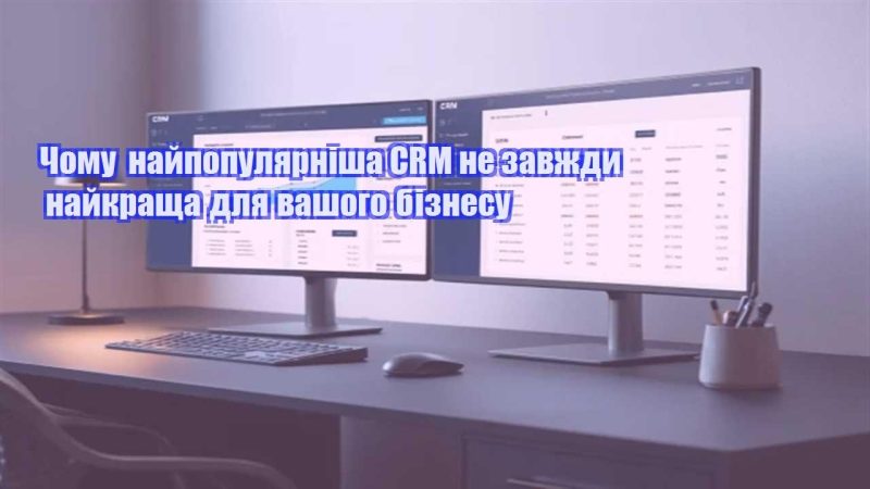 chomu najpopulyarnisha crm ne zavzhdy najkrashha dlya vashogo biznesu