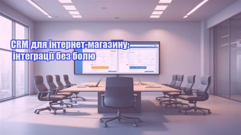 crm dlya internet magazynu integracziyi bez bolyu