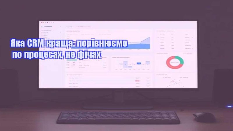 yaka crm krashha porivnyuyemo po proczesah ne fichah