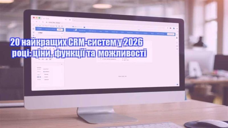 20 najkrashhyh crm system u 2026 roczi cziny funkcziyi ta mozhlyvosti