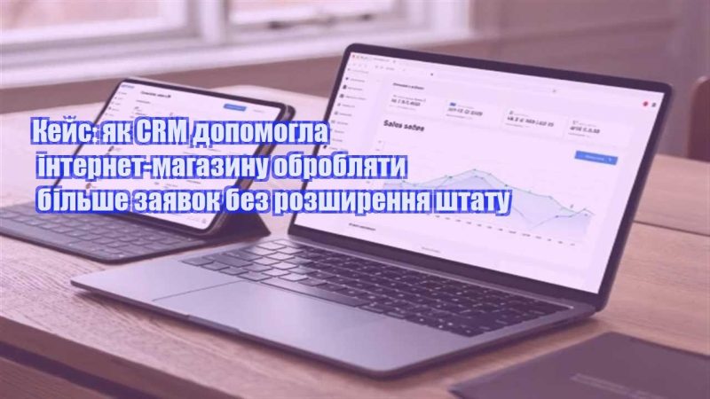 kejs yak crm dopomogla internet magazynu obroblyaty bilshe zayavok bez rozshyrennya shtatu