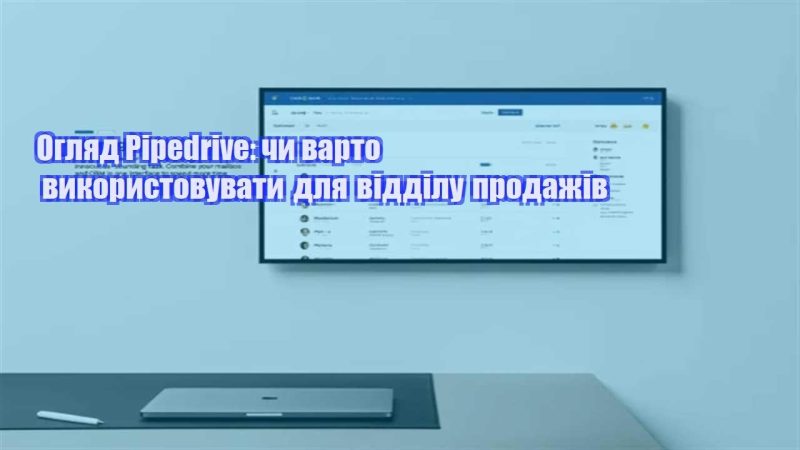 oglyad pipedrive chy varto vykorystovuvaty dlya viddilu prodazhiv